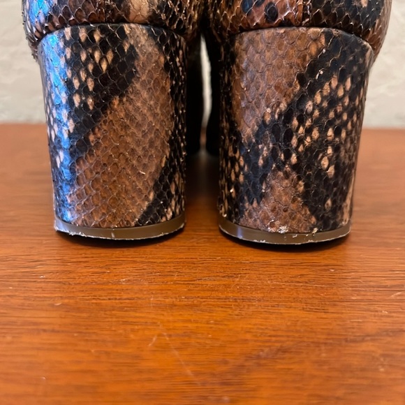 Zadig & Voltaire Women Python Ankle Bootie Made in Italy Size 37 (US 7) - Picture 7 of 14